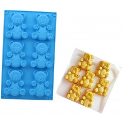 Силиконова форма за печене с мечета Барни