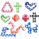Рубик пъзел змия , Snake Cube Рубик пъзел змия , Snake Cube