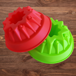 Силиконова форма за кекс - Звезда