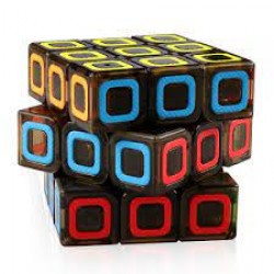 Рубик кубче с черно
