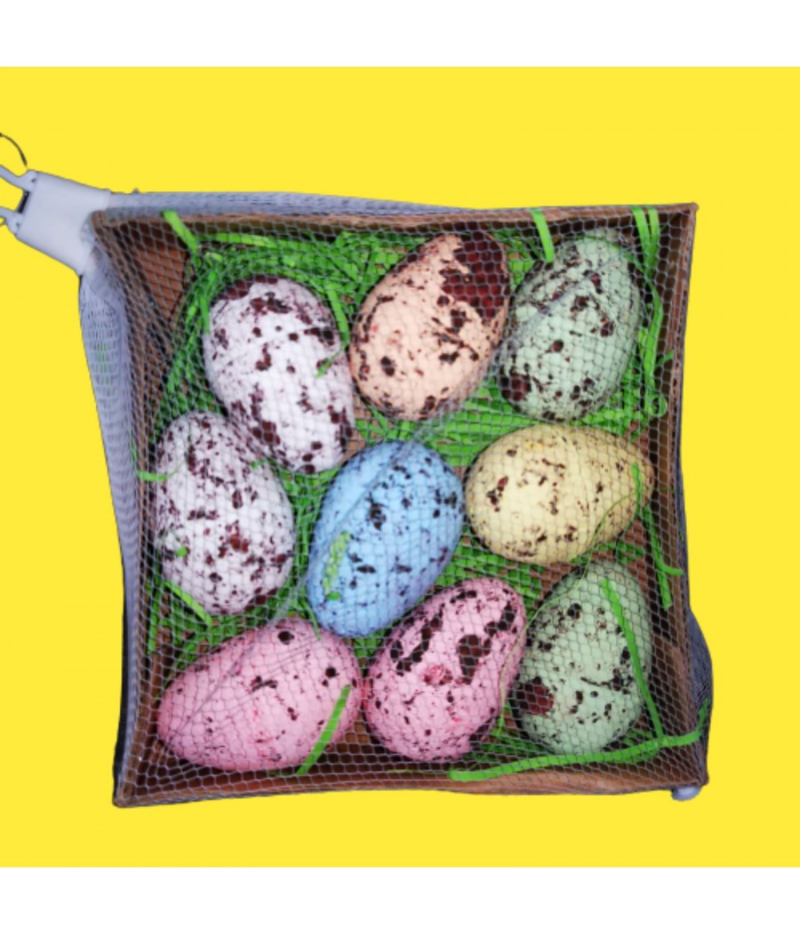 Панер с декоративни Великденски мини яйца