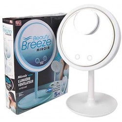  Огледало за Гримиране 3 в 1 с Вентилатор