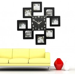 Стенен часовник с рамки за снимки