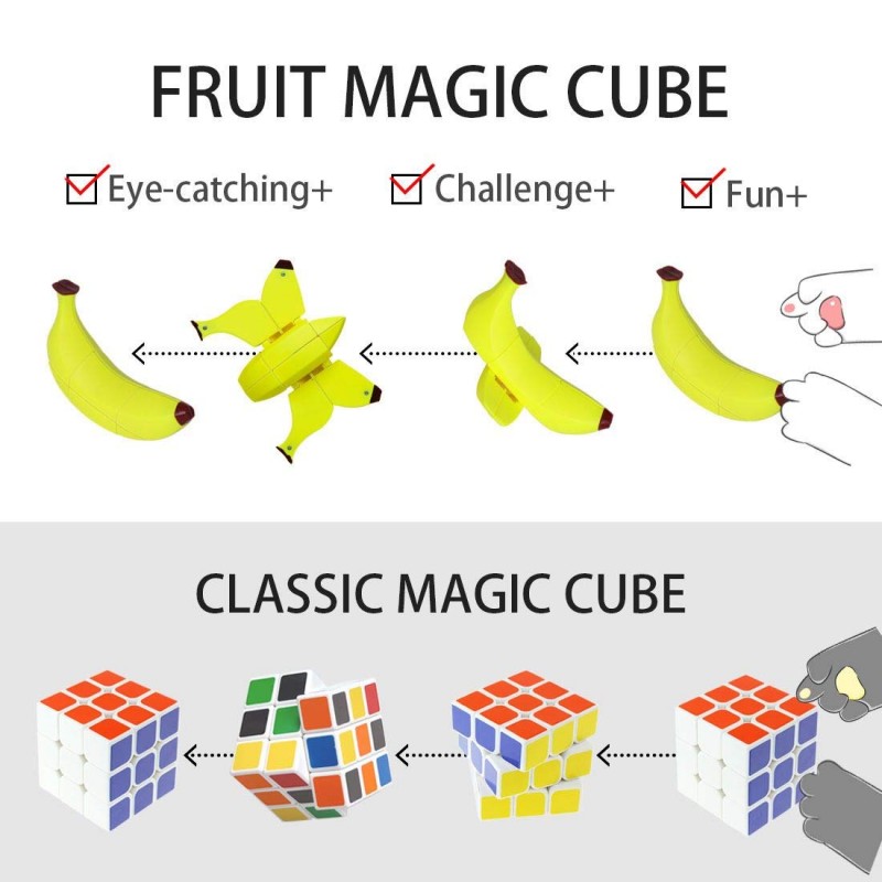 Рубик куб Банан - Rubik cube banana