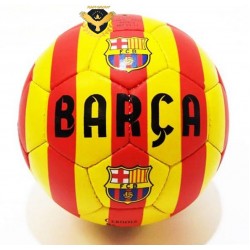 ФУТБОЛНА ТОПКА ОТ ЕСТЕСТВЕНА КОЖА  БАРСЕЛОНА