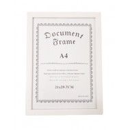 Бяла рамка за снимки А4