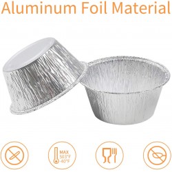 Алуминиеви формички за крем карамел, мъфини, кексчета и десерти.