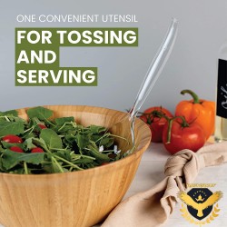 2 броя Пластмасови прибори за салата