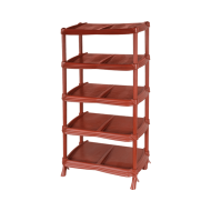 Етажерка за обувки на 5 етажа