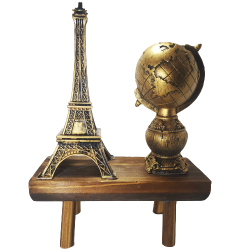 Статуетка глобус с айфеловата кула