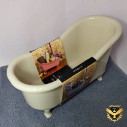 Поставка за козметика с форма на вана