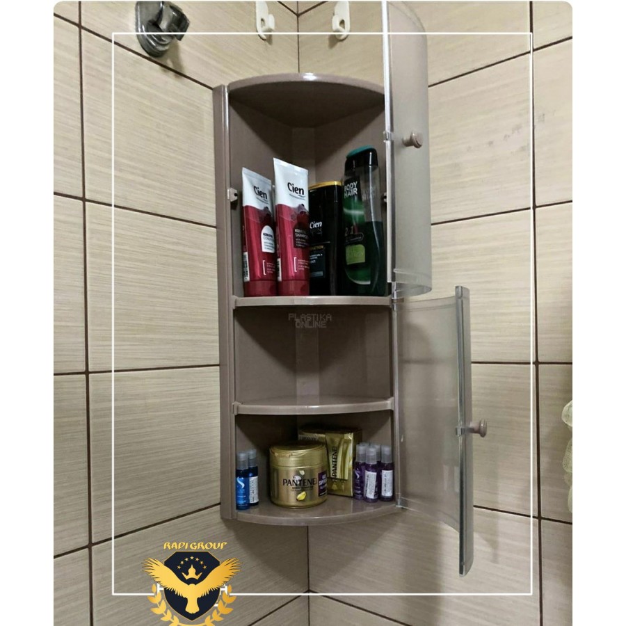 Пластмасов шкаф за баня