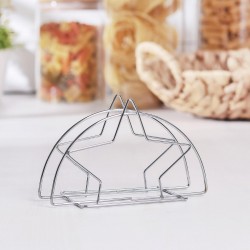 Метален салфетник звезда