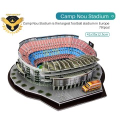 3D Пъзел  Стадион КАМП НОУ БАРСЕЛОНА