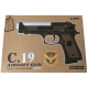 Макет на пистолет от метал – Beretta C.19 