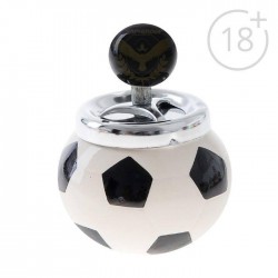 Керамичен противоветрен пепелник Футболна топка