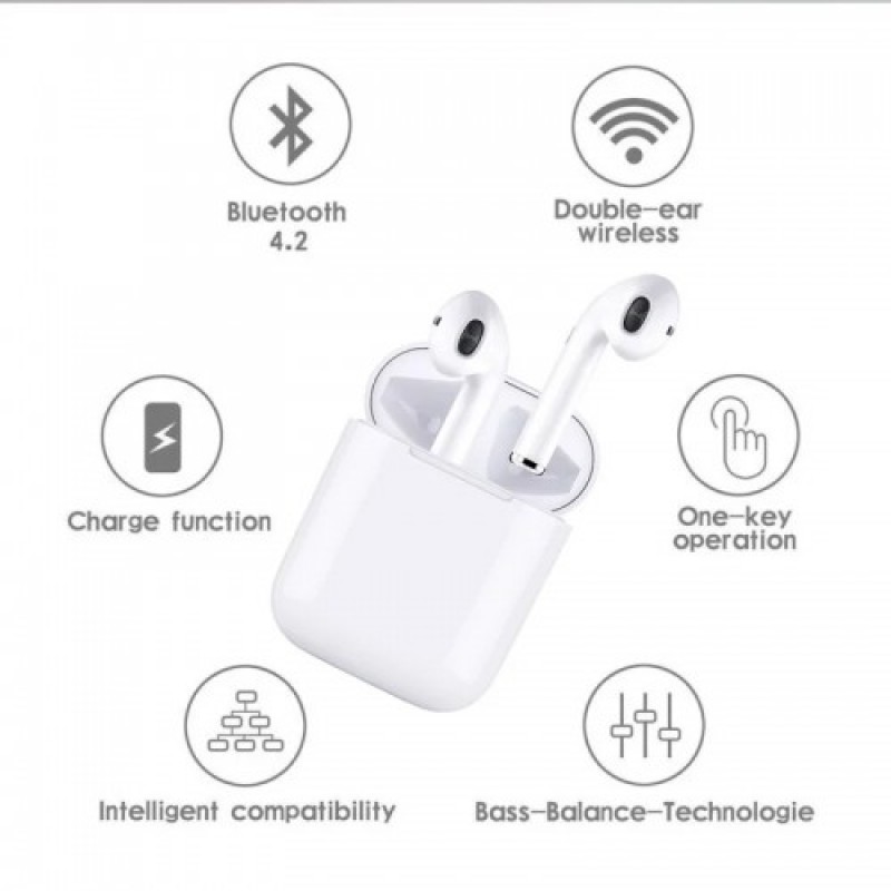 Безжични Bluetooth стерео слушалки   i9S TWS