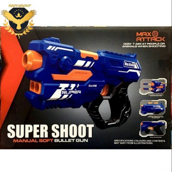 Пистолет с меки стрели SUPER SHOOT