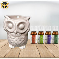 Арома лампа, Сова с релефна форма. 