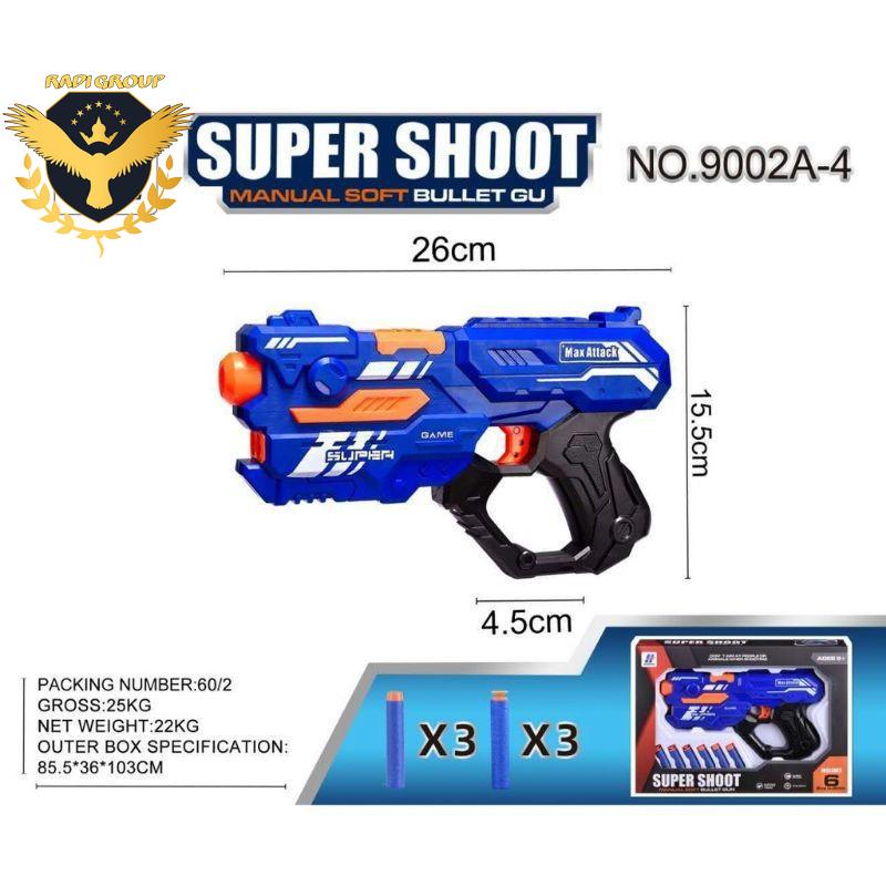 Пистолет с меки стрели SUPER SHOOT