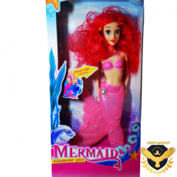 Кукла с дълга коса русалка