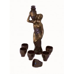 Керамичен сервиз за алкохол "Елена"