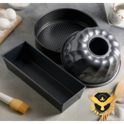 Комплект 3 броя форми за печене