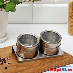 Магнитни бурканчета за подправки 2 броя