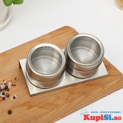 Магнитни бурканчета за подправки 2 броя