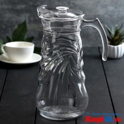 Стъклена кана с капак "Клео"