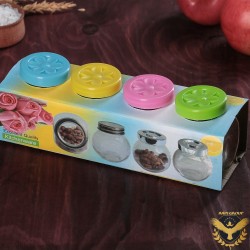 Буркани за подправки - 4 броя