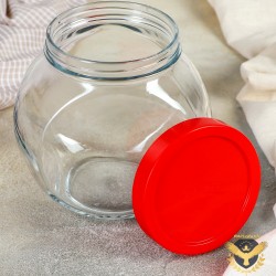 Стъклен буркан 1500 мл.