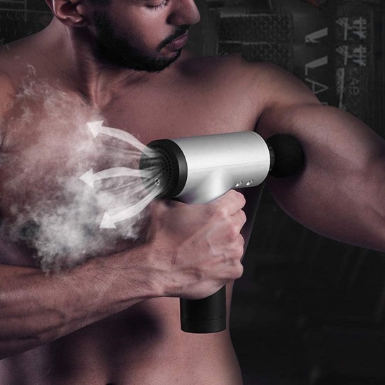 Fascial Gun Мускулeн масажор-пистолет Fascial Gun Мускулeн масажор-пистолет