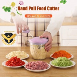 2 в 1 Ръчен чопър  със  сокоизтисквачка