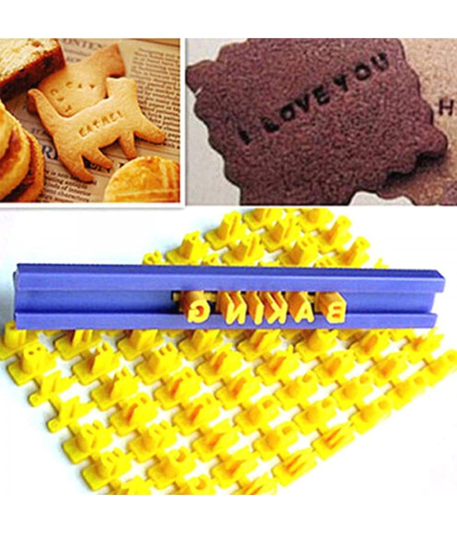 Букви и символи за украса на сладки