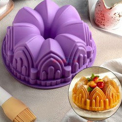 Силиконова форма за кекс Замък