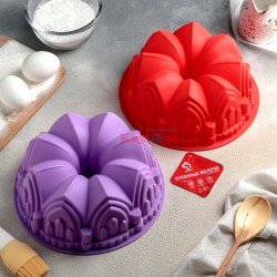 Силиконова форма за кекс Замък