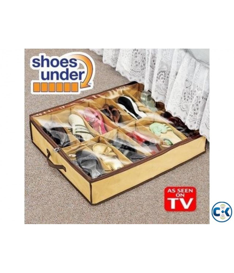 Текстителн органайзер за обувки SHOES UNDER TV