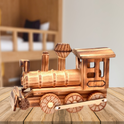 Дървена играчка Локомотив