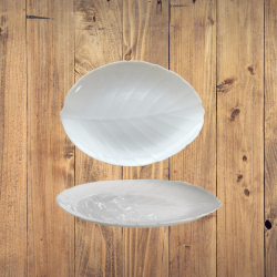 Бяло,плато аркопал "листо"