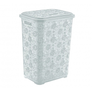 Кош за дрехи пластмасов- - бял