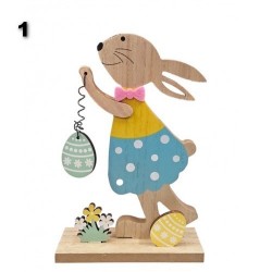 Дървен Великденски заек