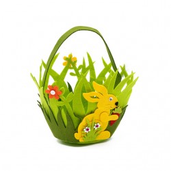 Великденска кошница от плат