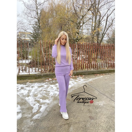 Сет от плетиво с рипсен ефект 