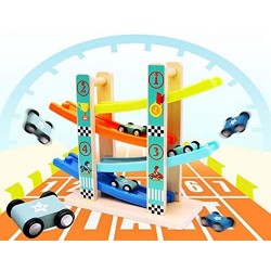  Дървена писта на 4 нива