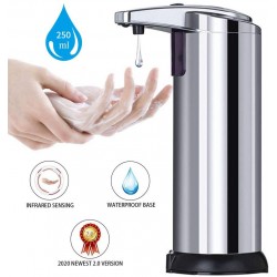 Автоматичен сензорен диспенсър за течен сапун - хромиран