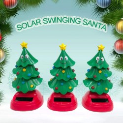 Соларна танцуваща коледна играчка