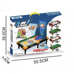 5 в 1 игра, Футбол, Баскетбол, Снукър, Хокей, Билярд