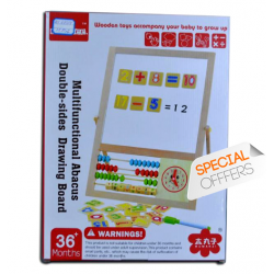 Дървена мултифункционална магнитна ученическа дъска