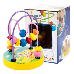 Дървена образователна играчка Лабиринт